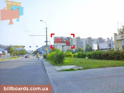Billboard A in Lutsk av. Sobornosti (magazin "Troanda") Photo 1