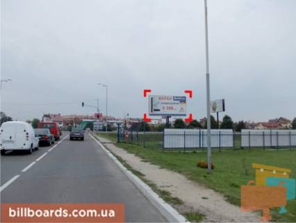 Билборд A в Львове вул. Городоцька, 302 (заїзд на ТЦ "Епіцентр", с. Зимна Вода), місце 8 фото 1