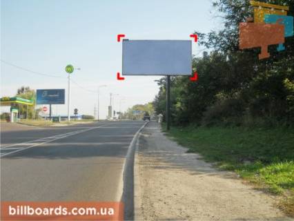 Билборд A в Львове вул. Хмельницького (навпроти буд. 289, біля АЗС), місце 4 фото 1