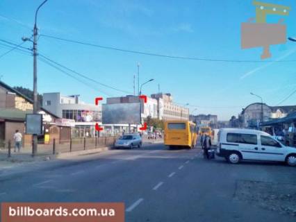 Білборд, Бігборд (Борд)  B у Тернополі вул. Шептицького (біля ринку), Фото 1