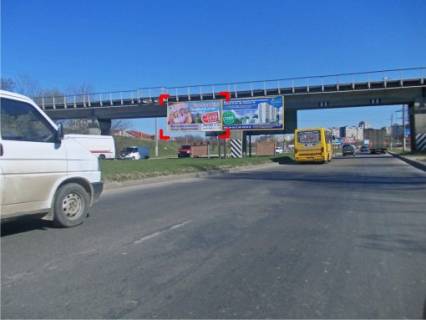 Билборд Р/П в Львове вул. Хуторівка (біля мосту), місце 1, зліва фото 1