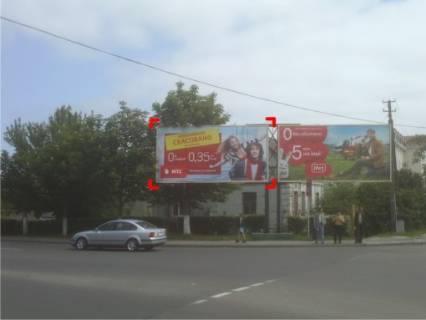 Билборд B в Луцке вул. Набережна – Ковельська, зліва фото 1