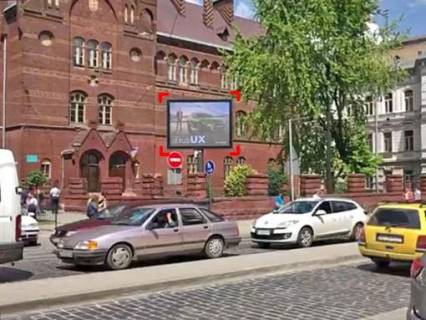 Видеоборд B в Львове пер. вул. Городоцької – Леонтовича, розмір 2,3 х 3,2 м екран - 563401 фото 1