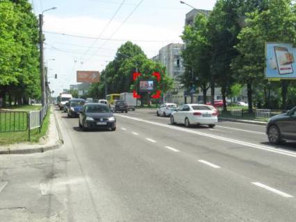 Видеоборд A в Львове вул. В. Великого – Симоненко, розмір 2,3 х 3,2 м, екран - 563587 фото 1