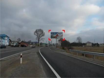 Білборд, Бігборд (Борд)  A у Львові с. Рясне-Руське (з Краківця), 4х8 м  ( напрямок до Львова) Фото 1