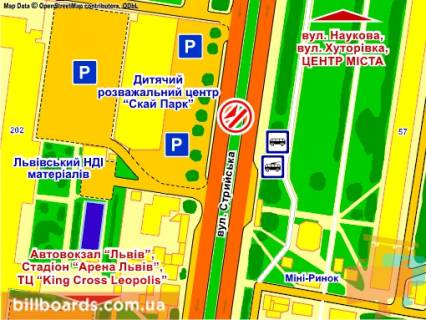 Prismatron, Prism Р/П in Lviv st. Strijs'ka, 202 (z centru), prizma 3 - 139696 scheme