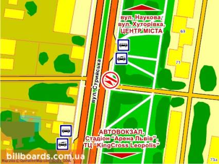 Призма A в Львове вул. Стрийська, 69, призма 3 - 158200 схема