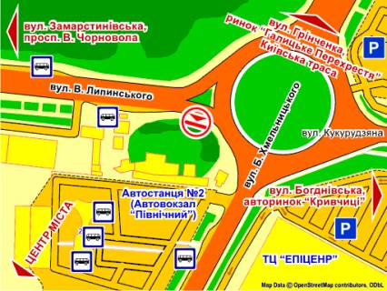 Призма A в Львове пер вул. Липинського, 60 - вул. Б. Хмельницького, справа призма 2 - 176645 схема