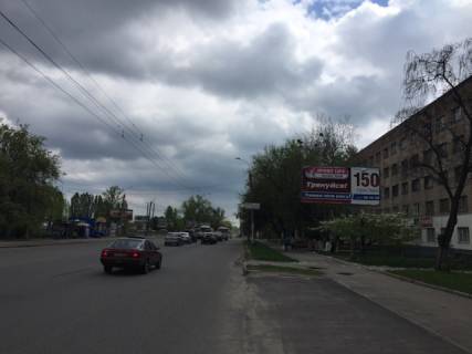 Билборд A в Черкассах, 6x3  пр.Химиков, 56 / ул. Енгельса, маг "Прогресс" 3-я Городская Больница фото 1