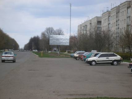 Билборд A в Чернобае, 6x3  ул.Ленина находится в пределах торгового центра смт фото 1