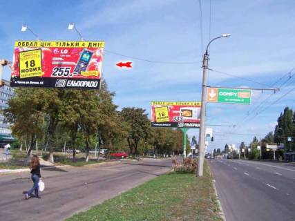 Билборд B в Черкассах, 6x3  ул.Сумгаитская, завод "Богдан" фото 1