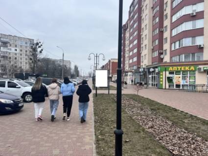 Ситилайт A в Черкассах, 1.2x1.8  ул.Віталія Вергая (Маршала Батицького) 10 ЖК Парковий Бізнес Центр сити #1 фото 1
