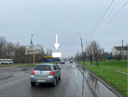 Билборд B в Черкассах ул. Уманская, Автовокзал, АЗС фото 1