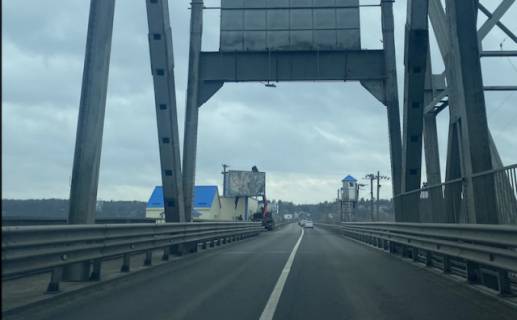 Билборд B в Черкассах, 6x3  перед мостом вьезд в Черкассы фото 1