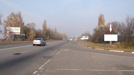 Билборд A на трассах Черкасской области, 6x3  ул.Смелянская Руская Поляна КП транспортная развязка фото 1