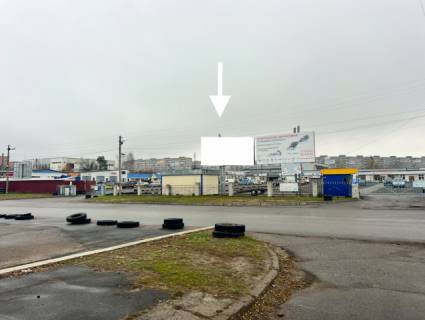 Билборд A в Черкассах, 6x3  ул.Якубовского АВТОРИНОК фото 1