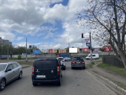 Билборд A в Черкассах ул. Мазура, станция Шевченка, транспортная розвязка фото 1