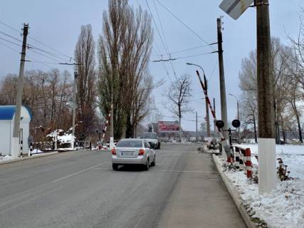 Билборд A в Черкассах, 6x3  просп. Хіміків/вул. Героїв Холодного Яру (Першотравнева), ЗД переїзд ПАТ АЗОТ фото 1