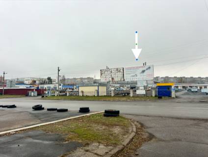 Билборд A в Черкассах, 6x3  ул.Якубовского АВТОРИНОК фото 1