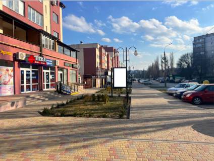 Ситилайт B в Черкассах, 1.2x1.8  ул.Віталія Вергая (Маршала Батицького) 8 ЖК Парковий Бізнес Центр  сити #6 фото 1