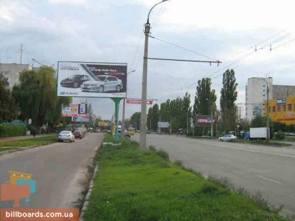Билборд B в Черкассах ул.Сумгаитская напротив супермаркет "Фуршет"  фото 1