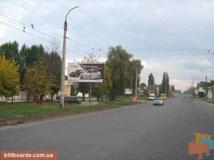 Билборд B в Черкассах ул.Чигиринская, салон мебели Автосалон АИС фото 1