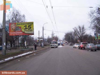 Билборд B в Черкассах пр. Химиков ул Громава возле моста фото 1