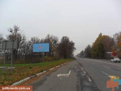 Билборд B в Черкассах ул.Смелянское шоссе выезд из города АЗС фото 1