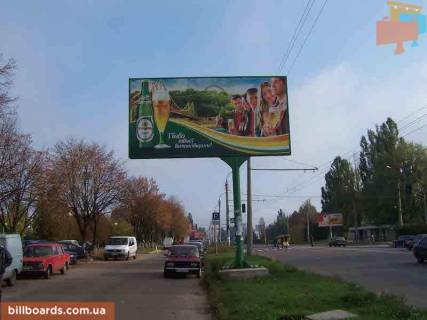 Билборд B в Черкассах ул.Сумгаитская, по строне супермаркета Фуршет фото 1
