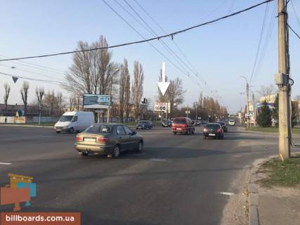 Билборд A в Черкассах ул.Сумгаитская,/Королева супермаркет Фуршет фото 1