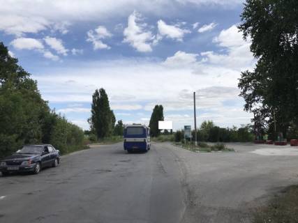 Билборд A в Ватутине Индустриальное шоссе  вьезд в Ватутино с Киева АЗС Ватутінський комбінат  Ватутінський Хлібокомбінат А фото 1