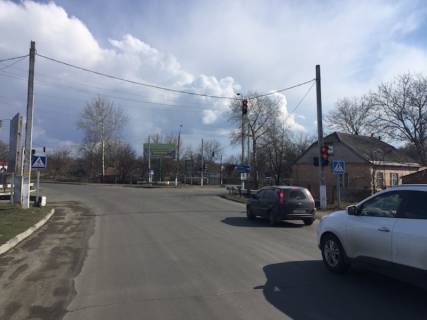 Билборд A в Городище (Тернопольской обл) ул Героев Чернобыля светлафор А фото 1