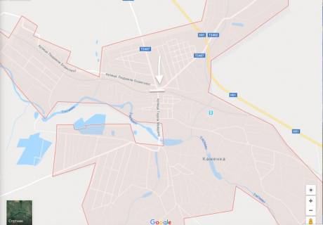 Билборд A в Запорожье ул Героев Майдана ЦЕНТР А2 2х6м схема