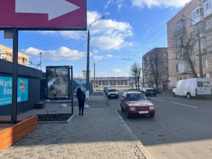 Ситилайт B в Черкассах, 1.2x1.8  ул.Вернигори жд ринок фото 1