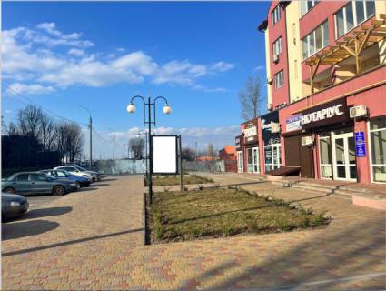 Ситилайт A в Черкассах, 1.2x1.8  ул.Віталія Вергая (Маршала Батицького) 8 ЖК Парковий Бізнес Центр  сити #7 фото 1