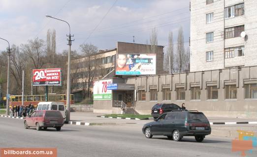 Билборд A в Запорожье, 3х6  вул. Шкільна, 1-а. фото 1