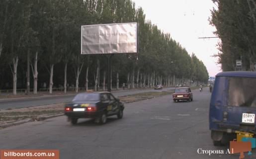 Билборд A в Запорожье Ул. Чумаченко, 34 / ул. Закарпатського Легіону (Комарова) фото 1