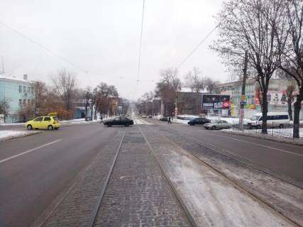 Билборд A в Каменское (Днепродзержинск), 3x6  пер-стік Відродження пр. (колиш. Аношкіна пр.) -пр.Т.Шевченко (Рембо на Зорю) Заводський район фото 1