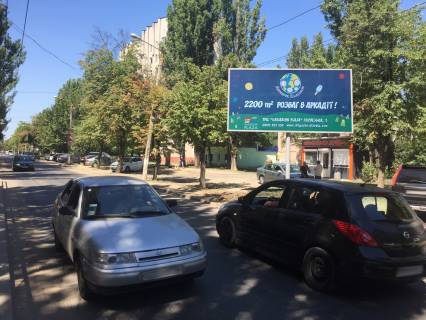 Билборд A в Одессе, 3x6x1  Героїв Крут вул. (колишня Терешкова вул.), 19/1 фото 1