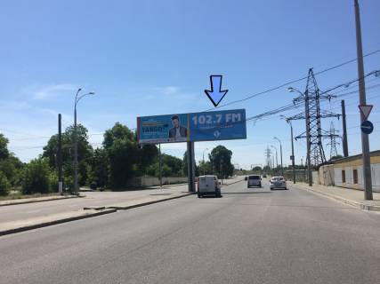 Билборд  в Одессе Владислава Домбровського вул. (Желябова), 3  (на Черемушки)                                                                             ПРАВЫЙ фото 1