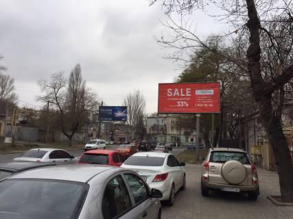 Билборд A в Одессе, 3x6x2  вул.Мечнікова-пров Високий (Р-К Привоз,ЖК Олексіївський, ЖК Одеський двір,ЖК Кадор) фото 1