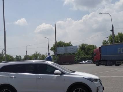 Билборд A в Одессе, 3x12  р-к Анжелика( Два Столба, Авторынок,АЗС Сокар, АЗС UPG,Агротехника) ЛЕВЫЙ фото 1