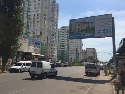 Билборд A в Одессе, 3x6x1  Владислава Бувалкіна вул. (Генерала Бочарова)., 65/69 фото 1