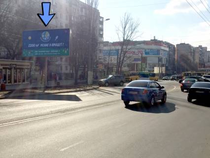 Білборд, Бігборд (Борд)  B у Одесі, 3x6x2  Королева, 55 / Вільямса Фото 1