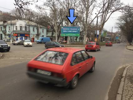 Білборд, Бігборд (Борд)  A у Одесі, 3x6x1  Адміральський проспект / Віталія Гуляєва вул. (Контр-адмірала Луніна) Фото 1