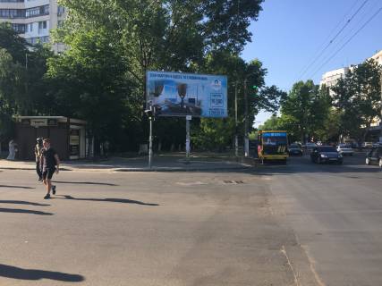 Билборд A в Одессе, 3x6x1  Корольова вул., 17 / Левітана вул. фото 1