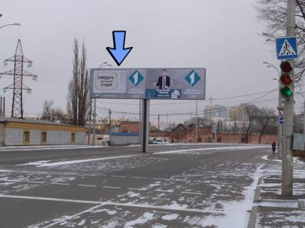 Билборд  в Одессе Владислава Домбровського вул. (Желябова), 3  (на Балковскую)                                                                            ЛЕВЫЙ фото 1