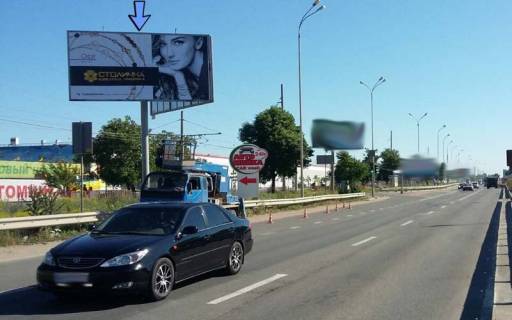 Billboard + in Odessa, 3x6x2  Новомиколаївська дорога, 1, з міста Photo 1