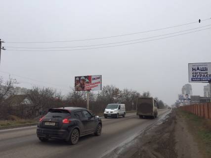 Билборд B в Одессе, 3x6x2  Небесної Сотні просп. (Маршала Жукова просп.) (направлення у город, Метро, Епіцентр, оптовий) фото 1