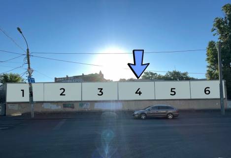 Billboard A in Odessa, 3x6x1  Мечникова вул. / Пантелеймонівська вул. (навпроти кінотеатра "Родина") №4 Photo 1